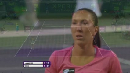 Trzy sety Janković z Vinci