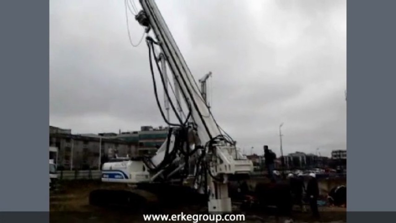 ERKE Dış Ticaret ltd., Soilmec SR-60 Piling Rig - GeoPort - Start-Up - www.erkegroup.com