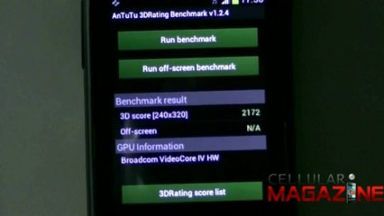 La grafica sul Samsung Galaxy Pocket Plus