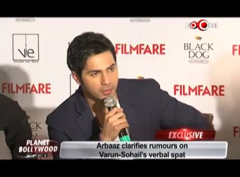 Arbaaz clarifies rumours on Varun Dhawan & Sohail Khan's verbal spat