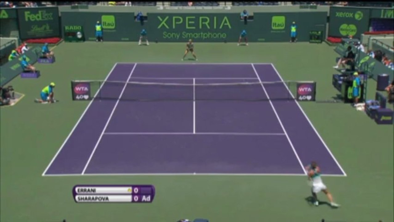 Miami: Nerven-Krimi! Sharapova kämpft sich ins Halbfinale