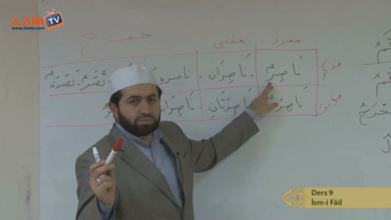 Arapça Dersi 9 - İsm-i Fâil (Arapça Öğreniyorum)