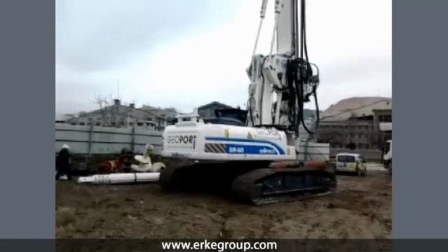 ERKE Dış Ticaret ltd., Soilmec SR-60 Piling Rig - GeoPort - Start-Up - erkegroup.com