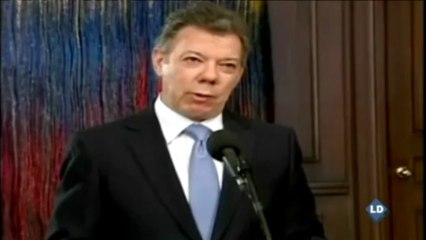 Juan Manuel Santos: "Lamento profundamente la muerte de Hugo Chávez"