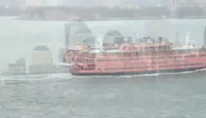 Queen Elizabeth 2 Last Trip To NY 2008