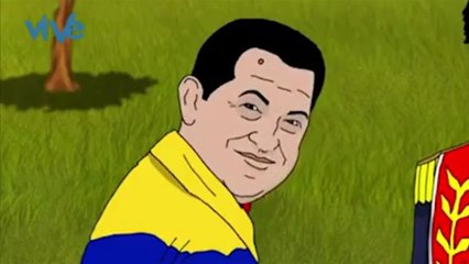 Chavez au paradis dans un spot télé