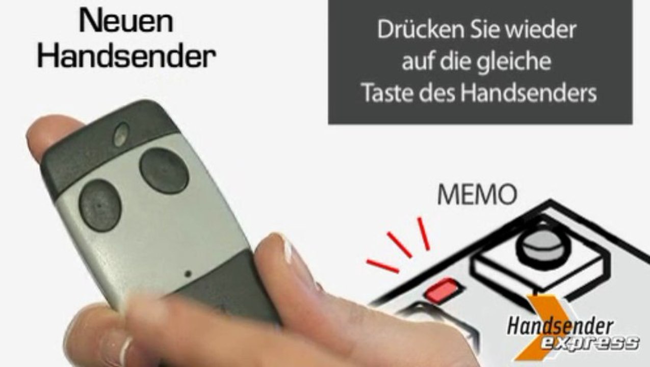 Programmieren einer Fernbedienung Cardin S 449