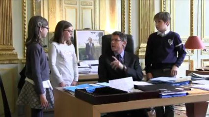 France Info junior chez le ministre de l'école