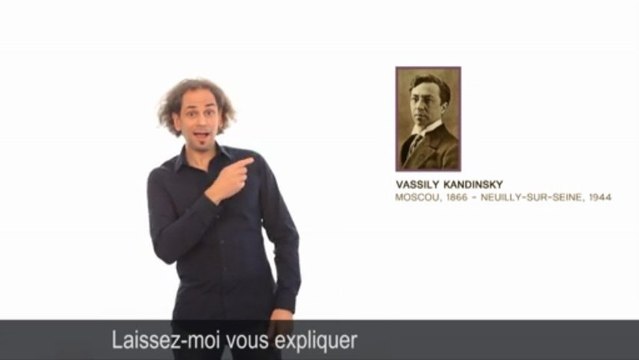 Vassily Kandinsky, vie et parcours : présentation en LSF (langue des signes française)