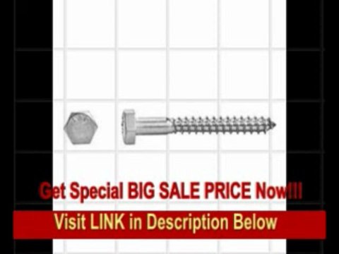 [REVIEW] DrillSpot 3/4 x 6-1/2 Hex Head Lag Screw 18-8 Stainless Steel