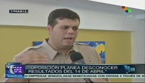 Oposición venezolana planea desconocer resultados del 14-A