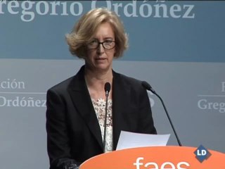 Ana Iribar critica la política antiterrorista de Rajoy