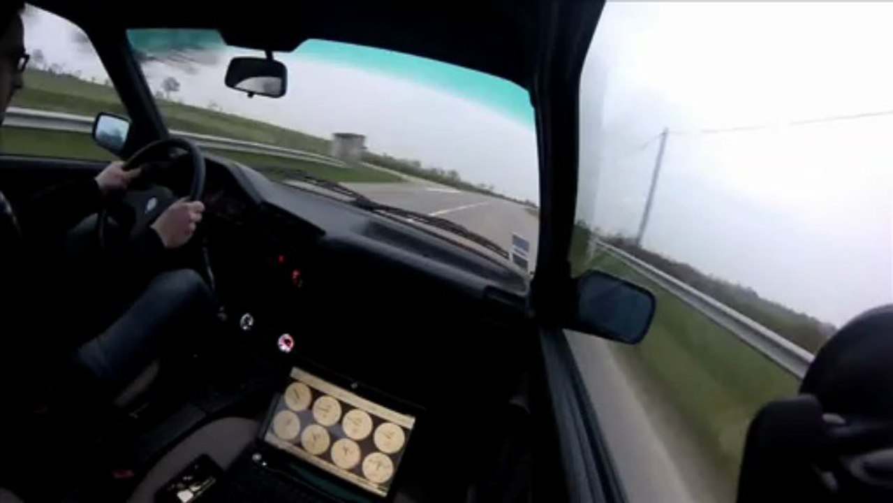 essai carto sur e30 turbo