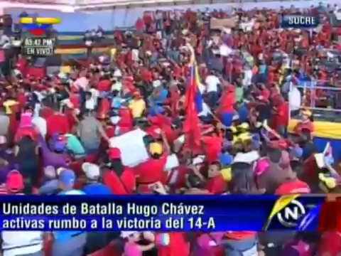 646 Unidades de Batalla de Chávez se juramentan en Cumaná con el Presidente Maduro