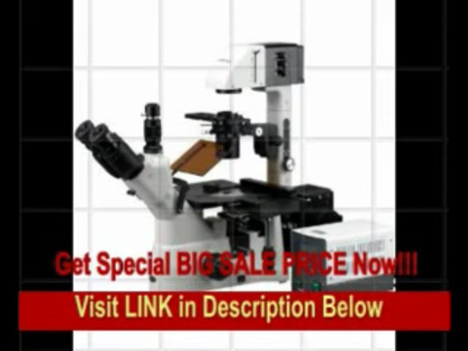 [BEST PRICE] AmScope 40X-1200X Phase Contrast Fluorescence Inverted Microscope