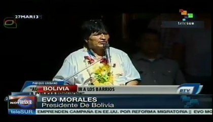 Sin revolución económica no hay liberación: Evo Morales