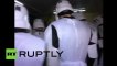 Ukraine- Stormtroopers raid Odessa shop in a fight against drugs