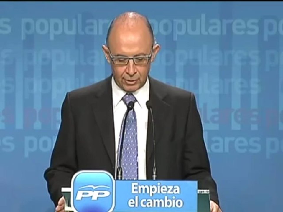 Montoro ve una buena noticia en la suspensión de la venta de Loterías