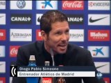 Simeone bromea sobre la lesión de Falcao