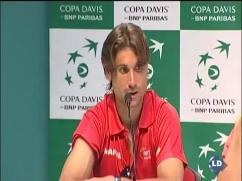 Ferrer y Corretja valoran la victoria en la Copa Davis