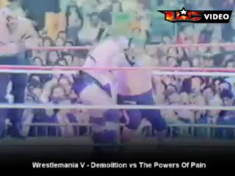 WWF WrestleMania V - Demolition vs. The Powers Of Pain