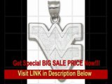 [BEST PRICE] West Virginia Mountaineers Giant 1 1/2 W x 1 1/2 H Outlined WV Pendant - 14KT Gold Jewelry