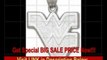 [BEST PRICE] West Virginia Mountaineers Giant 1 1/2 W x 1 1/2 H Outlined WV Pendant - 14KT Gold Jewelry