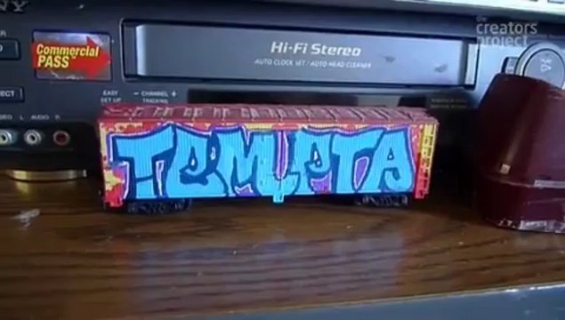 Making Giant Graffiti With Lasers