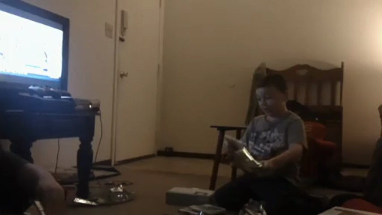 My boys getting their Nintendo 3DS!!!