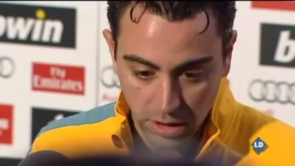 Xavi Hernández: "Hemos fallado nosotros, nada más"