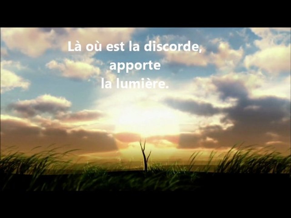 Réflexion  (2) : Être un artisan de la paix pour vivre dans la lumière.