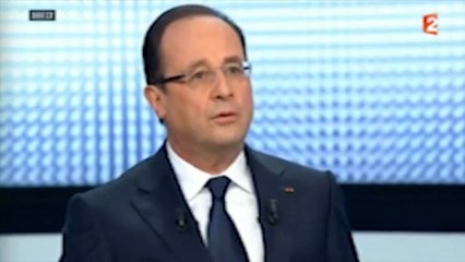 Hollande : "Mon premier objectif, inverser la courbe du chômage"