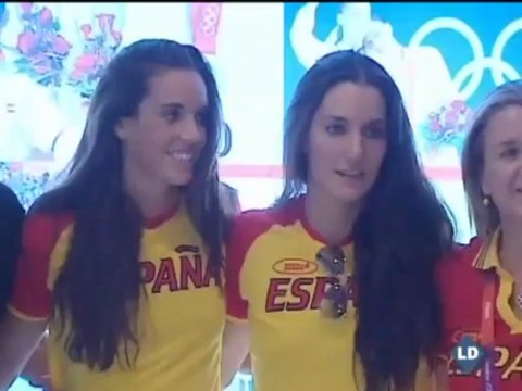 JJOO Londres 2012: Las chicas de la natación sincronizada se cortan el pelo