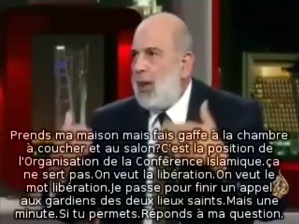 DEBAT ENTRE CHEIKH WAJDY GHOUNEIM FACE A UN REPRESENTANT DU FATAH ! ( VOSTFR ) - 3EME PARTIE /3