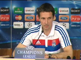 Gomis y Garde hablan sobre el partido Olympique - Real Madrid