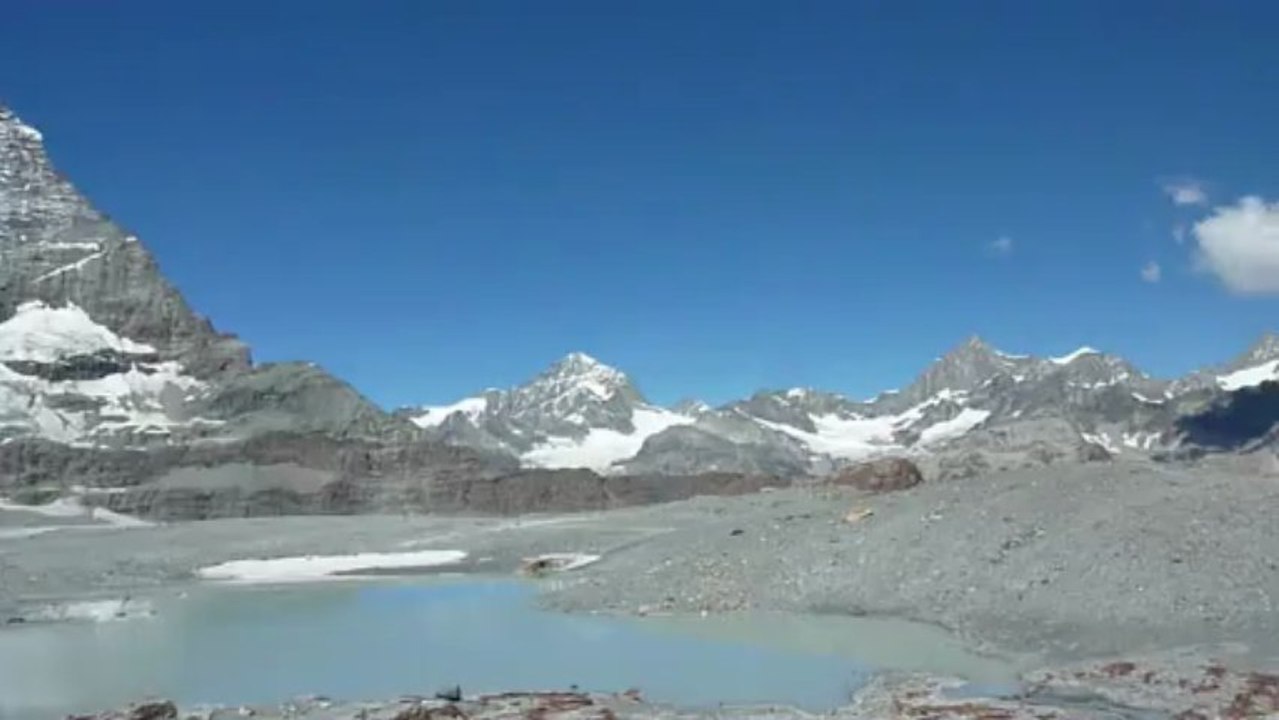 Cervin Alpes coté Suisse en aout 2012