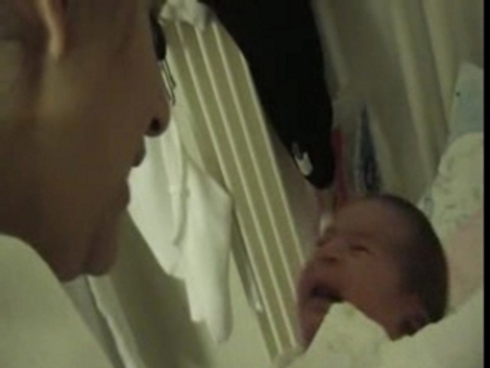 Sasha prend son bain