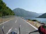 Route vers kotor Montenegro en mai 2OO9