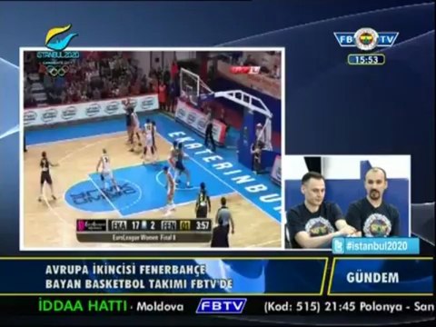 Avrupa 2.si Fenerbahçe Kadın Basketbol Takımı'nın katıldığı GÜNDEM Programı (1/2)