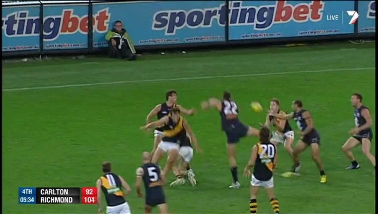 AFL 2013 - Round 1 - Carlton v Richmond 4th Qtr