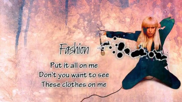 Lady Gaga - Fashion (Karaoke Instrumental) - YouTube