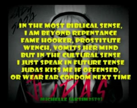 Lady GaGa - Judas (Instrumental Karaoke ) + Lyrics - YouTube