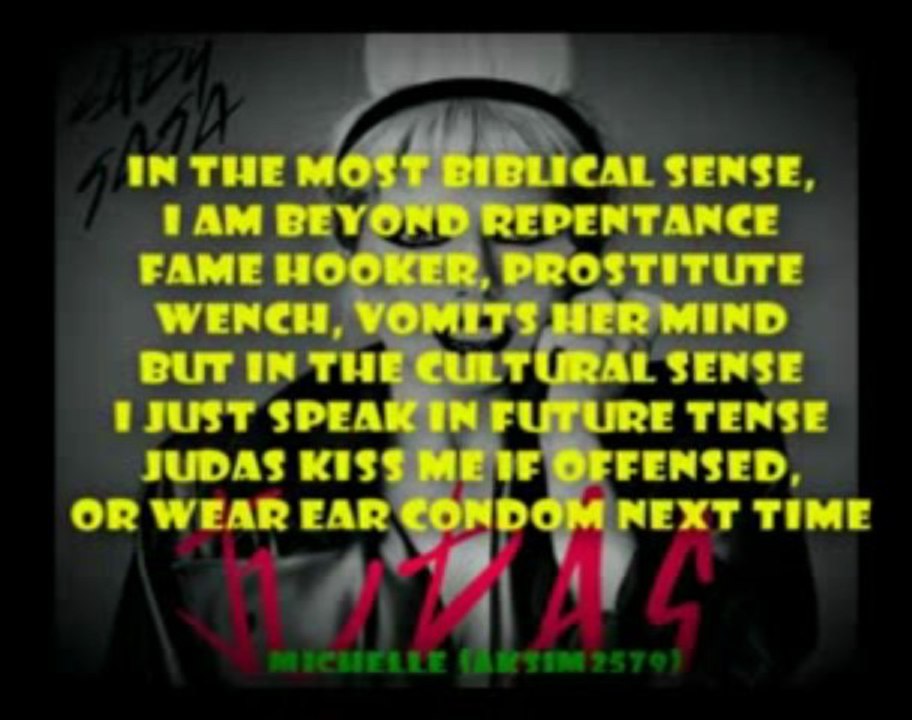 Lady GaGa - Judas (Instrumental   Karaoke ) + Lyrics - YouTube