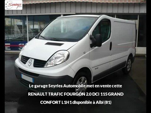 RENAULT TRAFIC FOURGON Diesel occasion à 11200 €