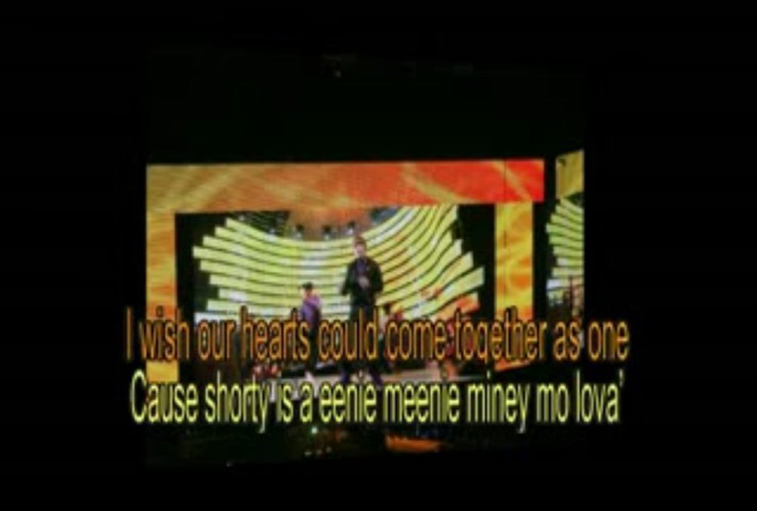 Eenie Meenie - in the style of Justin Bieber and of Sean Kingston - Karaoke Instrumental Lyrics - YouTube