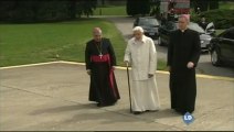 Visita del Papa Francisco a Joseph Ratzinger