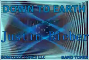 Down to Earth - in the style of Justin Bieber - Karaoke Instrumental Lyrics - YouTube