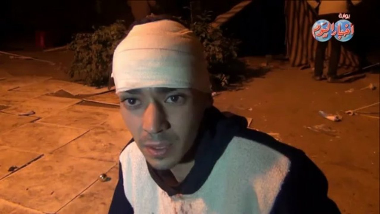 شهادة المصابين فى أحداث الإتحادية