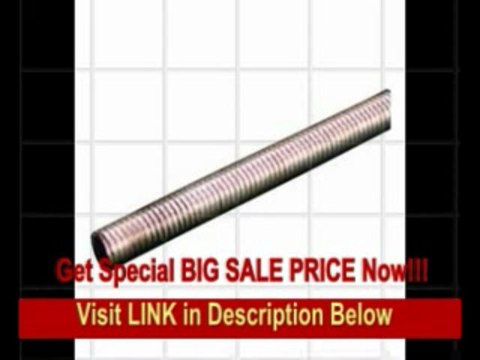 [SPECIAL DISCOUNT] DrillSpot 3/8-24 x 3' Brass Continuous Threaded Rod
