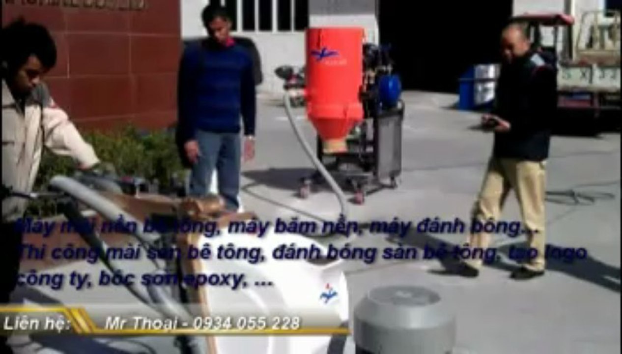 Máy mài nền bê tông, máy băm nền, mài sàn bê tông - Thoại - 0934 055 228